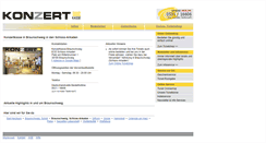 Desktop Screenshot of braunschweig.konzertkasse.de