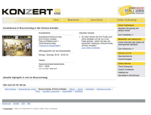 Tablet Screenshot of braunschweig.konzertkasse.de